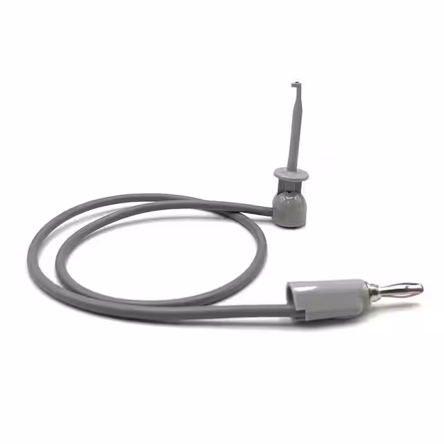 601W-60GRY E-Z-Hook  Test Leads - Banana, Meter Interface